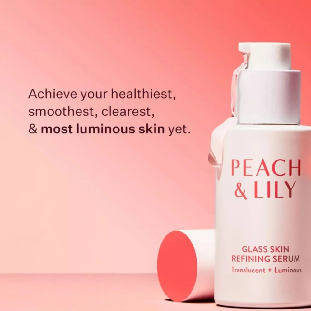 PEACH & LILY Glass Skin Refining Serum 1.35oz $39 NIB
